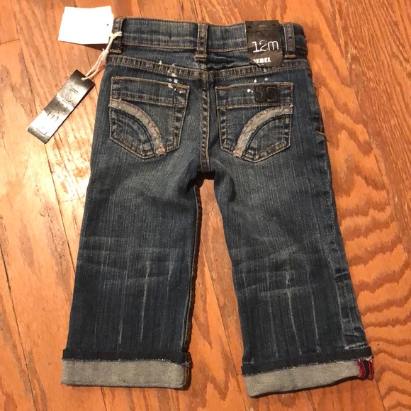 Joes Jeans Baby Boys Rebel Relaxed Fit Sz 12m - Picture 4 of 6